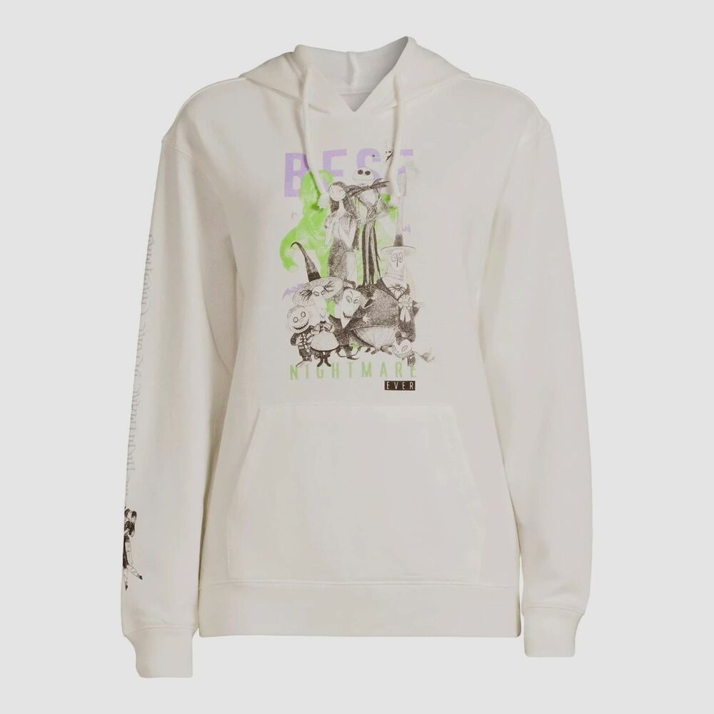 NEW Nightmare Before Christmas Hoodie (Best Nightmare Ever) XS